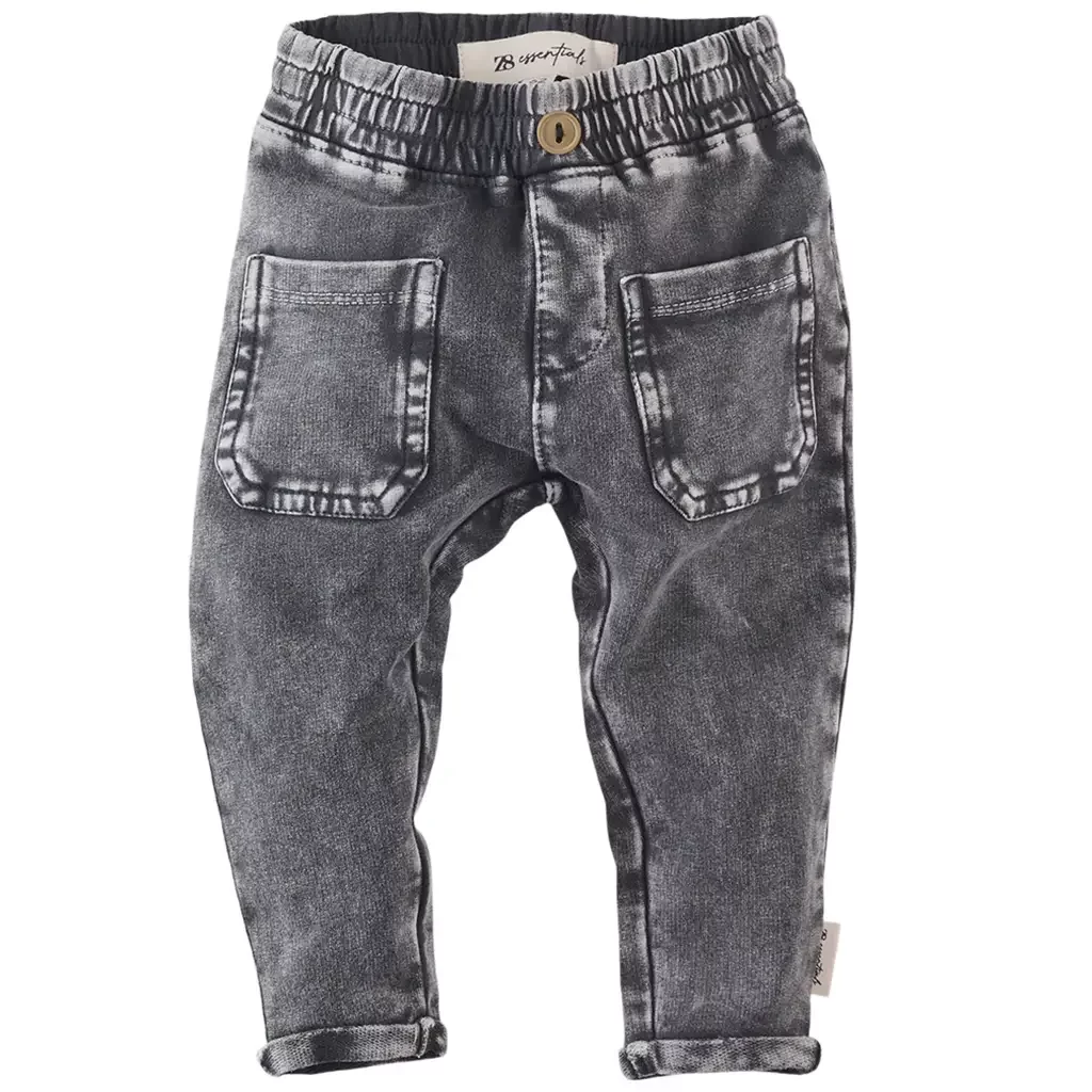 Jog jeans broekje denim-look Olsen (black iron)