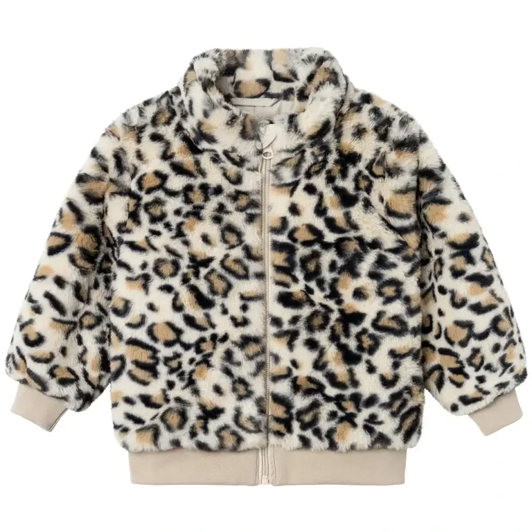 Winterjas fake fur Mindy (peyote)