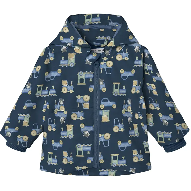 Winterjasje Max (dark denim train)