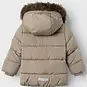 Name It Winterjas puffer Mathew (desert taupe)