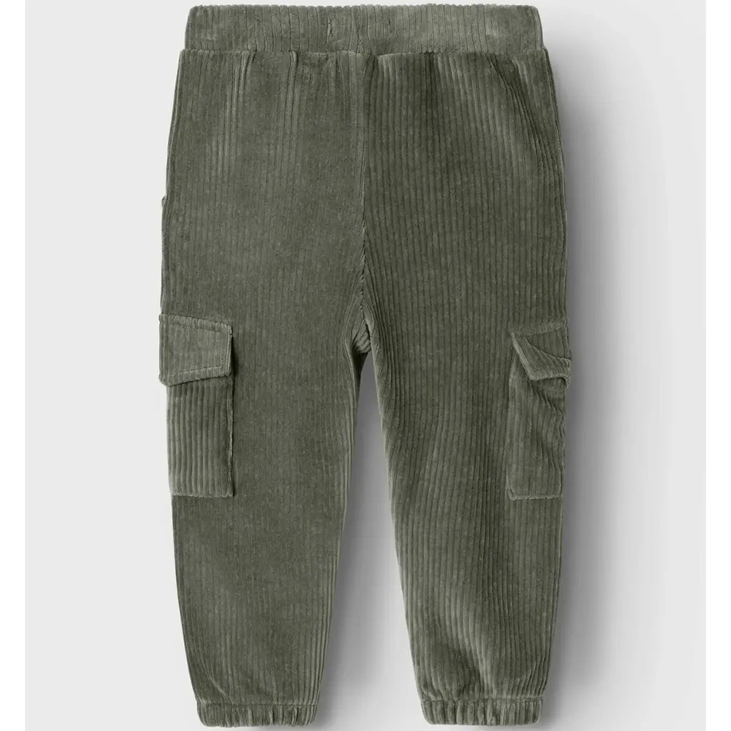 Joggingbroek corduroy Nelur (tea leaf)