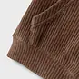 Name It Trui corduroy hoodie Nelur (pecan pie)