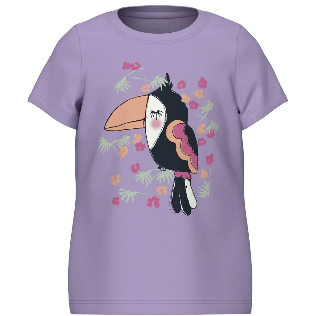 T-shirt Veen (purple rose)