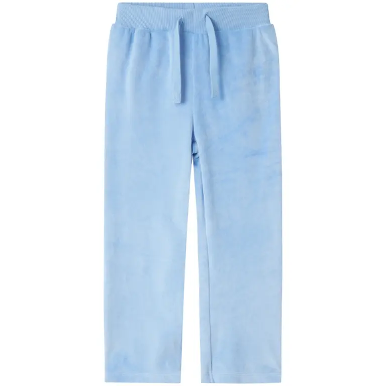 Broek BOOTCUT velours Najala (vista blue)