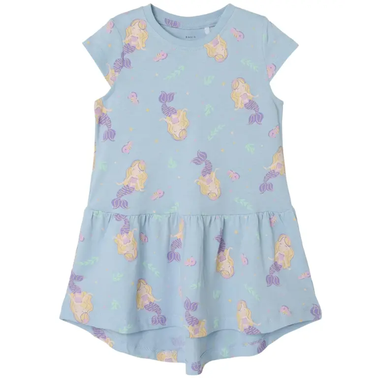 Zomerjurk Vigga (chambray blue)