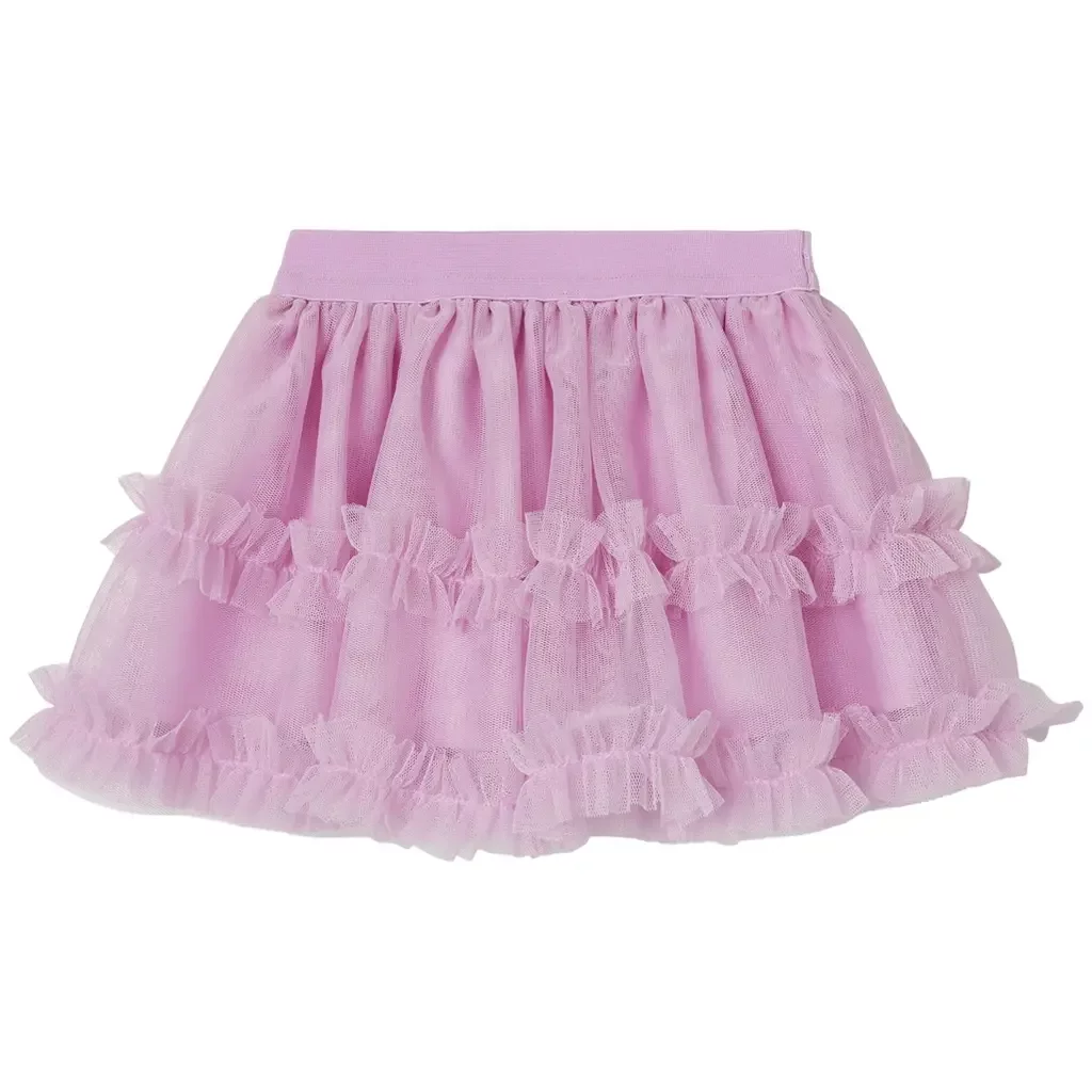 Rokje tulle (pastel lavender)