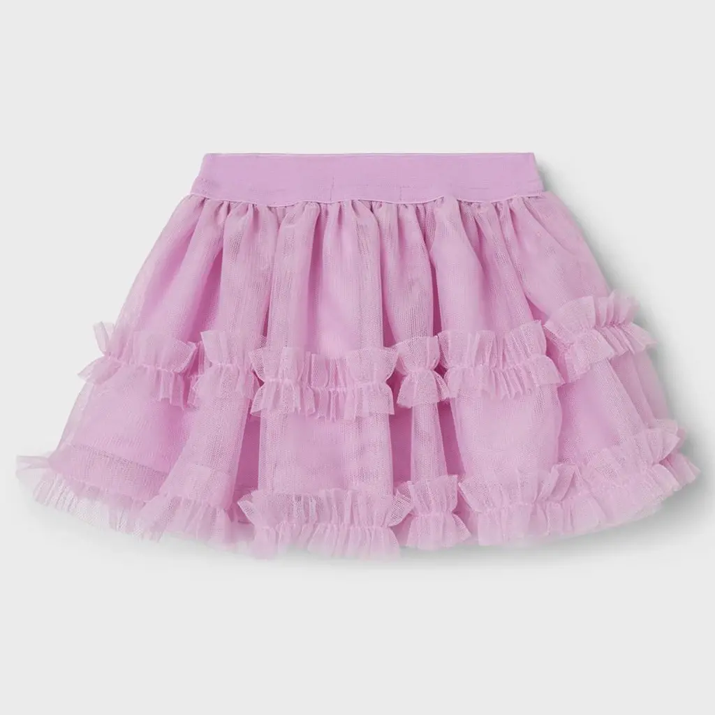 Rokje tulle (pastel lavender)