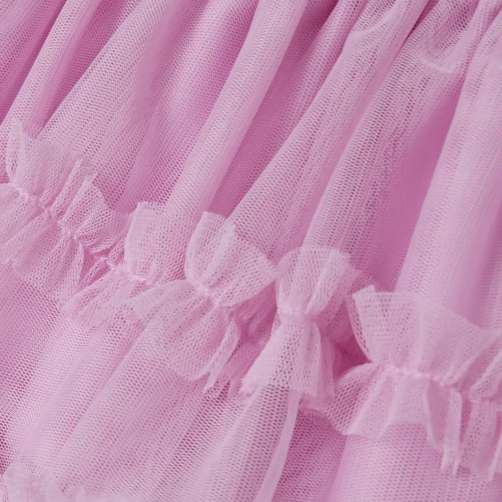 Rokje tulle (pastel lavender)