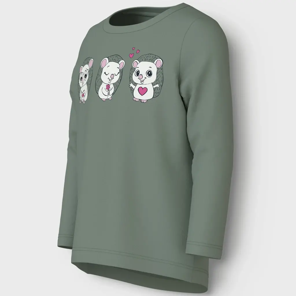 Longsleeve Vix (lily pad mouse)