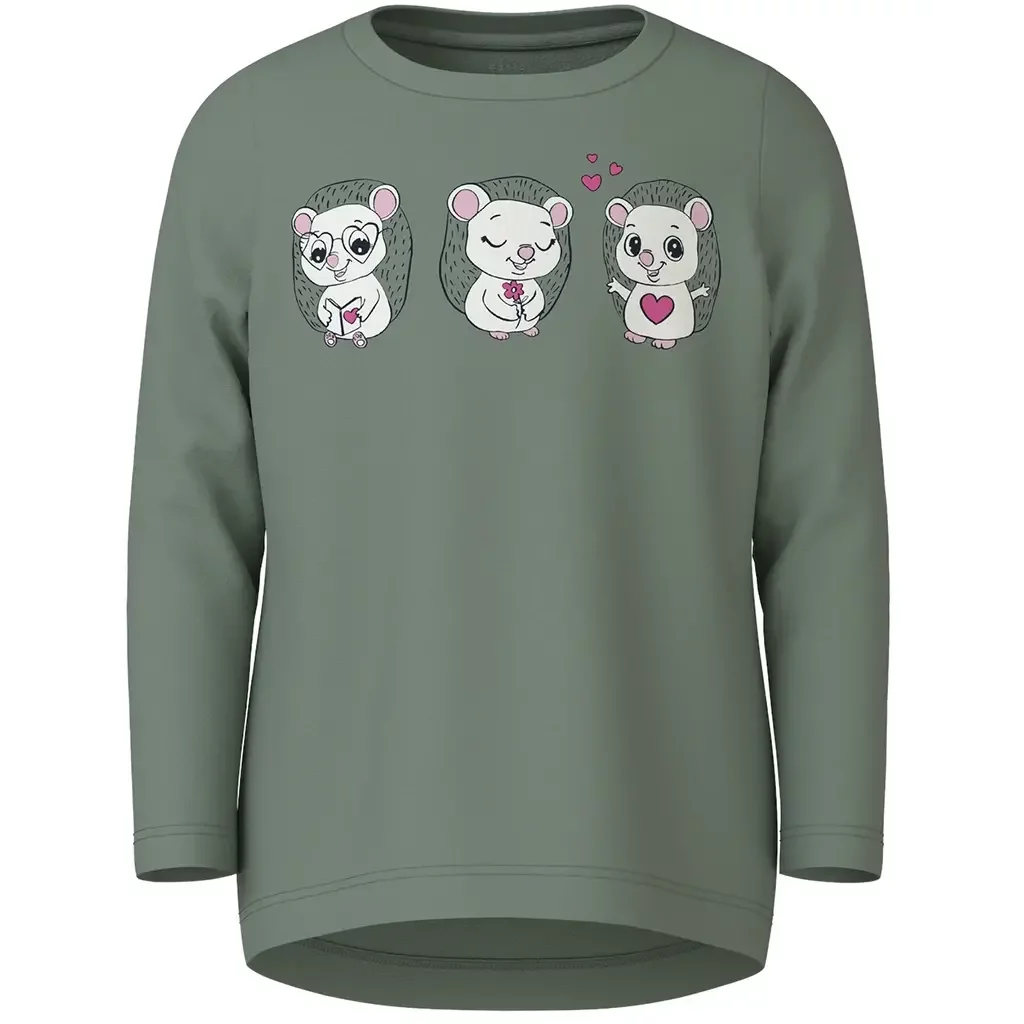 Longsleeve Vix (lily pad mouse)