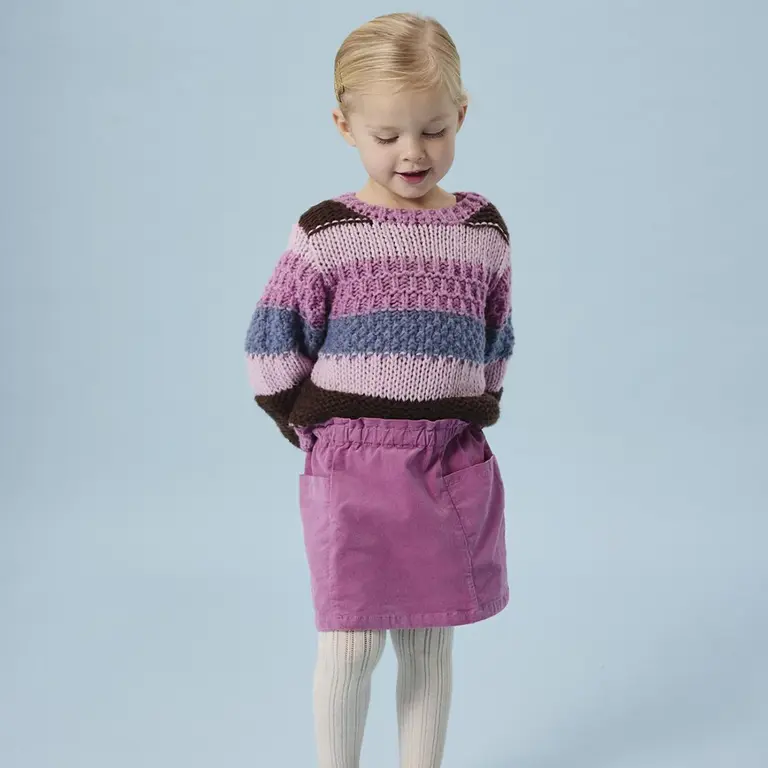 Gebreide trui Oronja (mauve orchid)