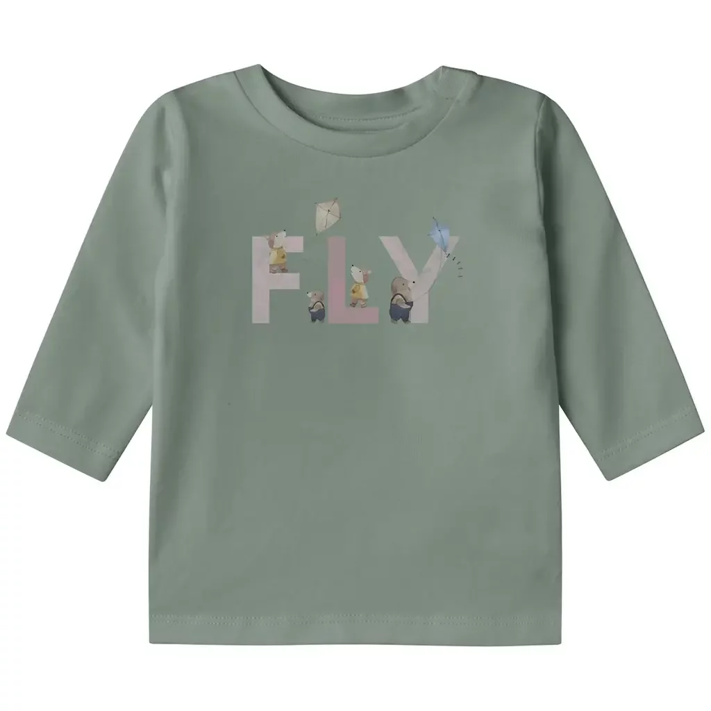 Longsleeve Natte (lily pad)