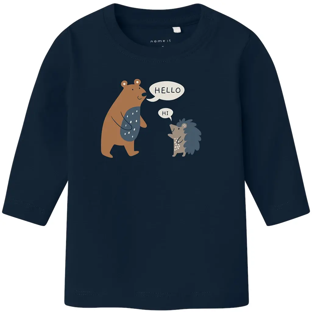 Longsleeve Vacion (dark sapphire bear)