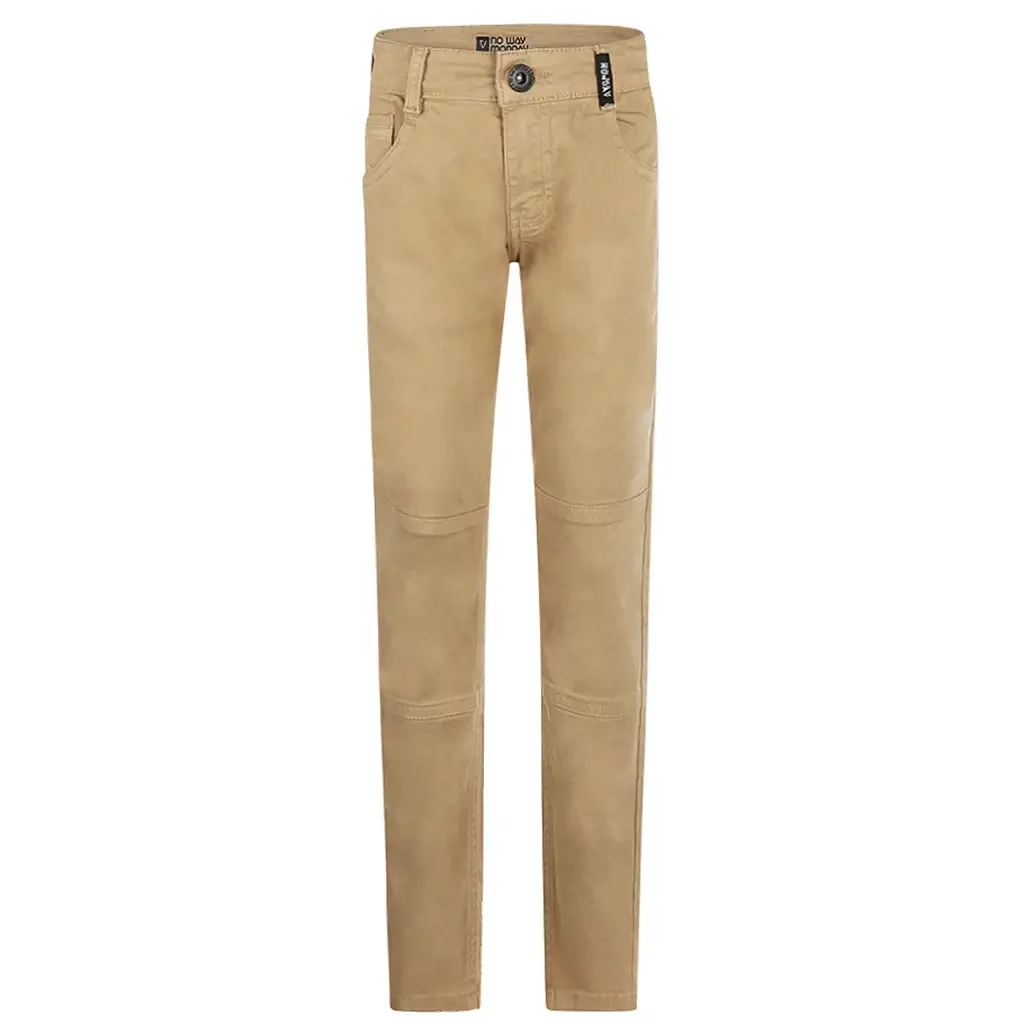 Broek tapered fit (camel)