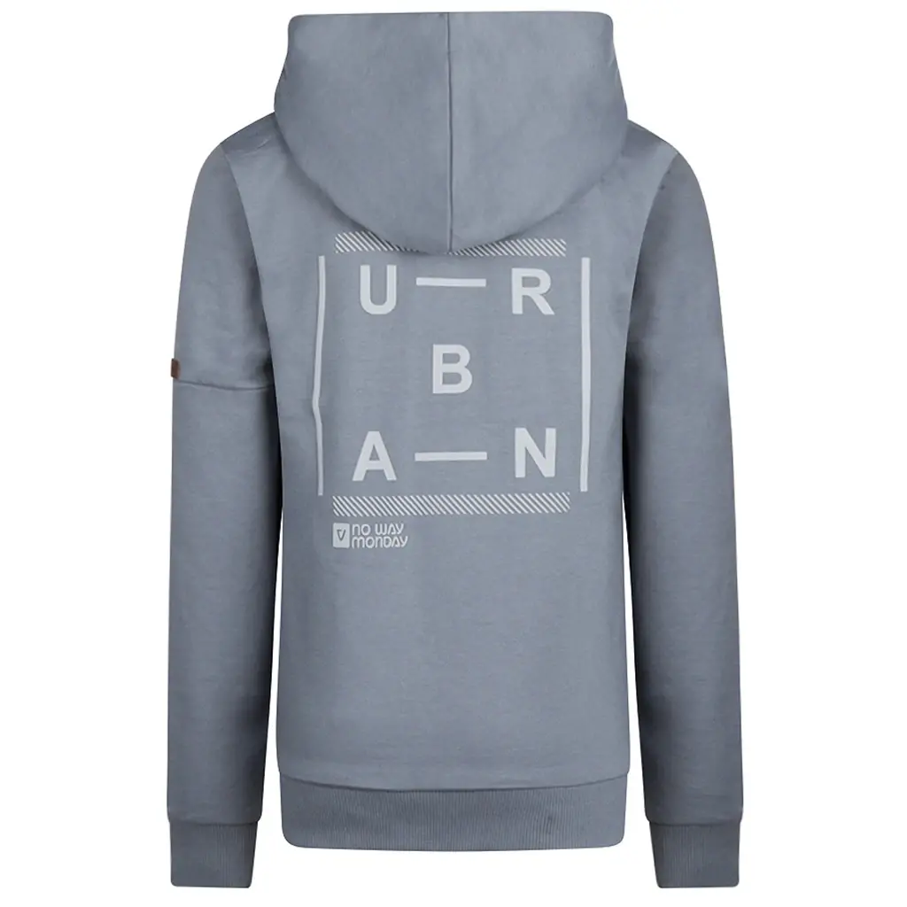 Trui hoodie (faded blue)