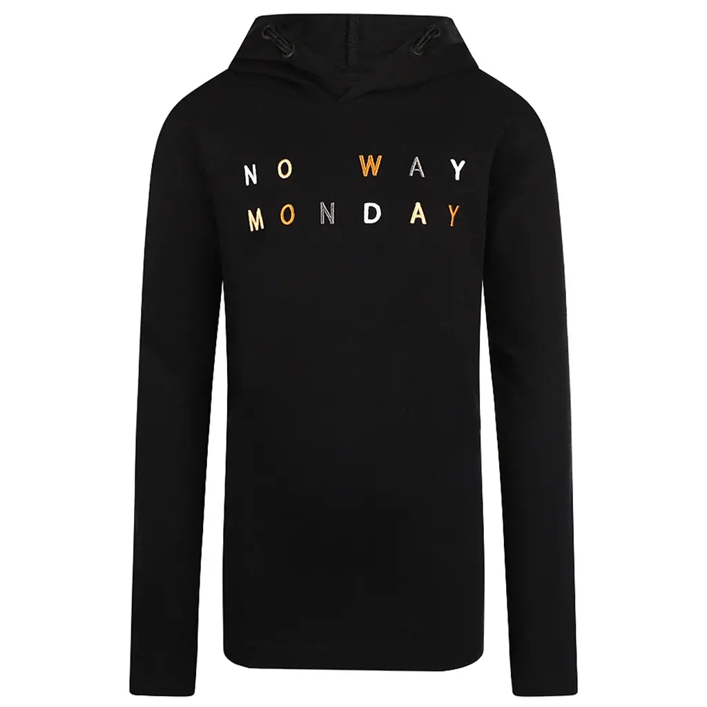 Longsleeve hoodie (black)