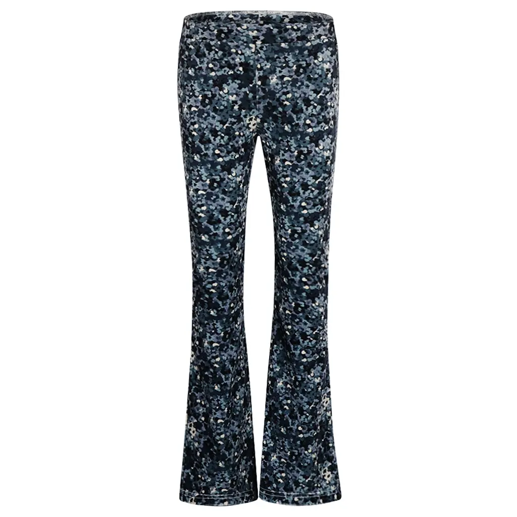 Broek flared (dark blue)