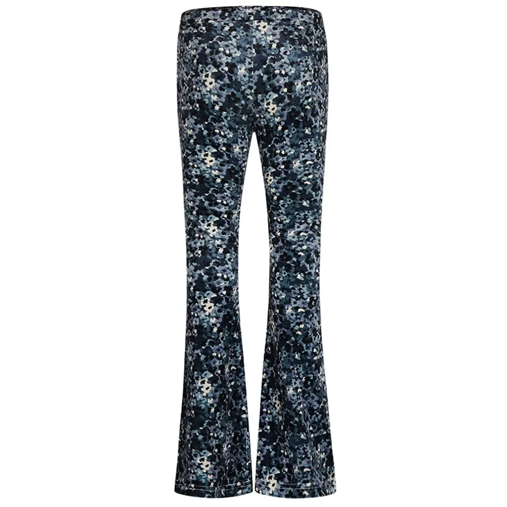 Broek flared (dark blue)