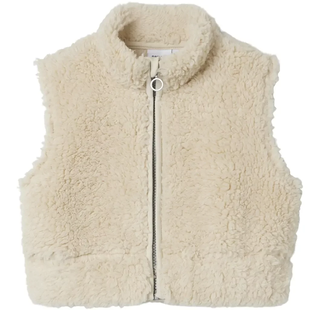 Gilet teddy Nenny (summer sand)