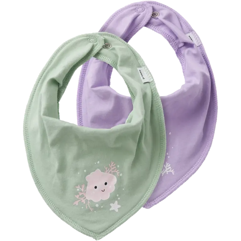 Twee slabbetjes Jussa (purple rose)