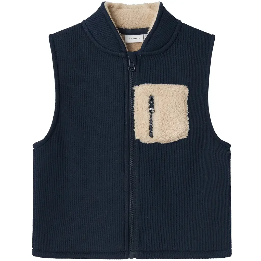 Teddy gilet vest Sabon (dark sapphire)