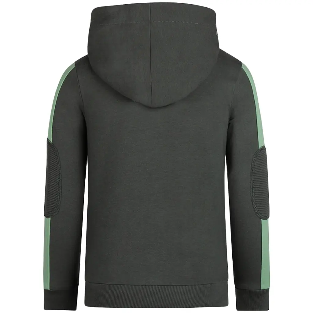 Trui hoodie (dark green)