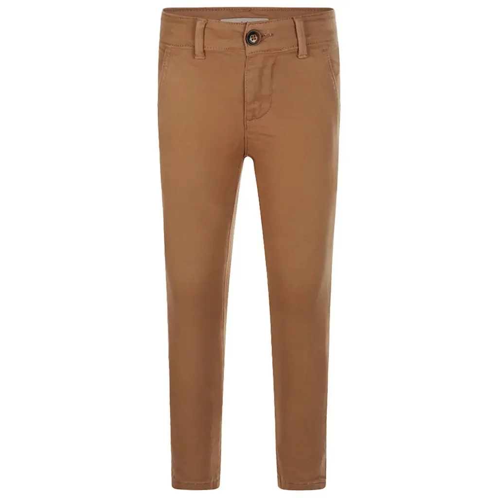 Broek tapered (camel)