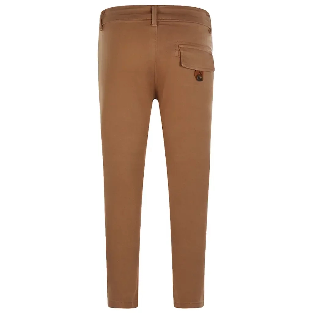 Broek tapered (camel)