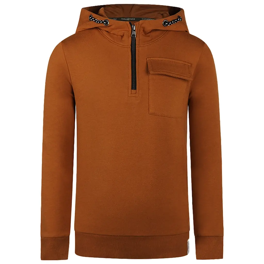 Trui hoodie (brown)