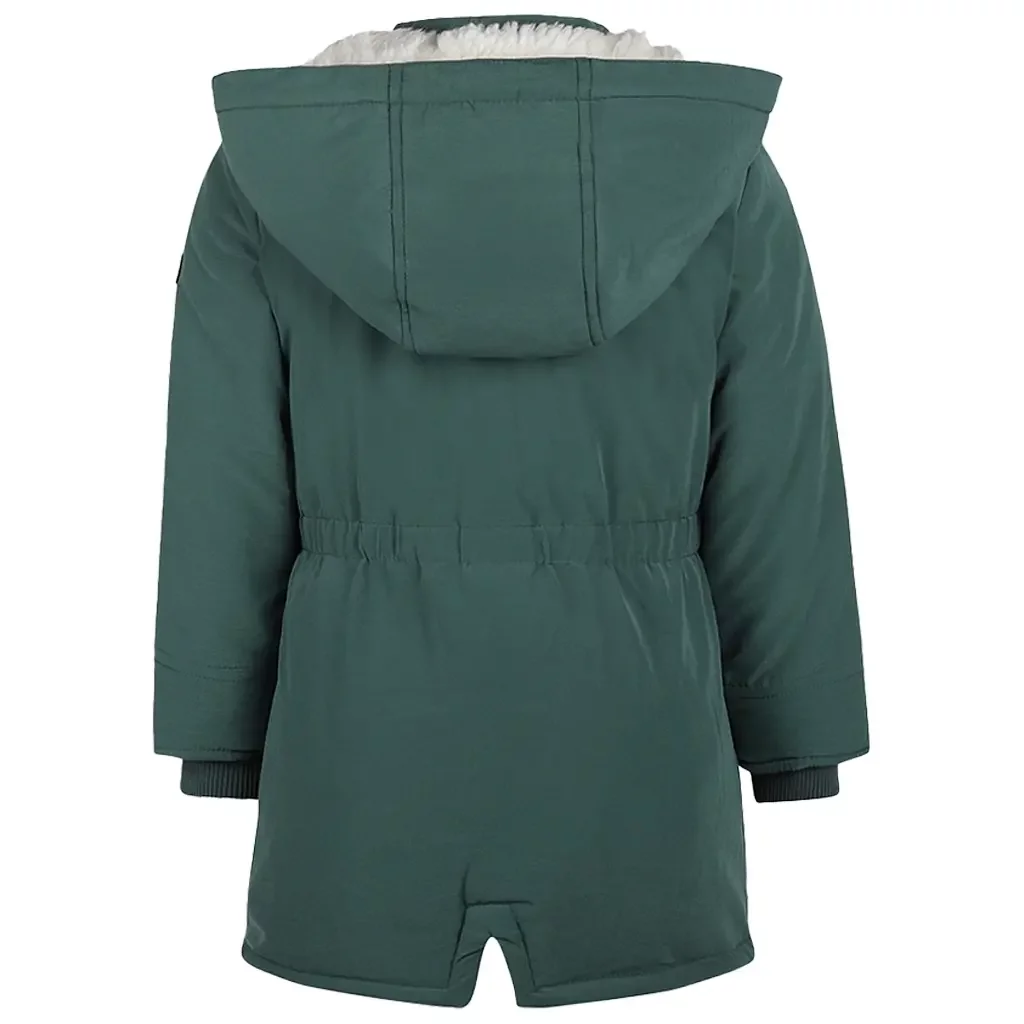 Winterjas parka (dark green)