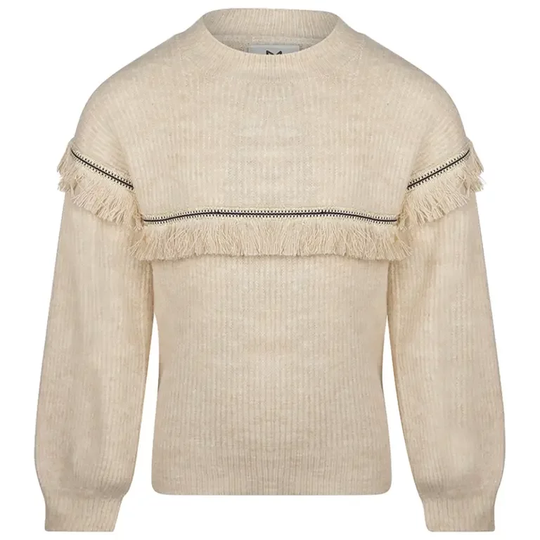 Gebreide trui (off white)