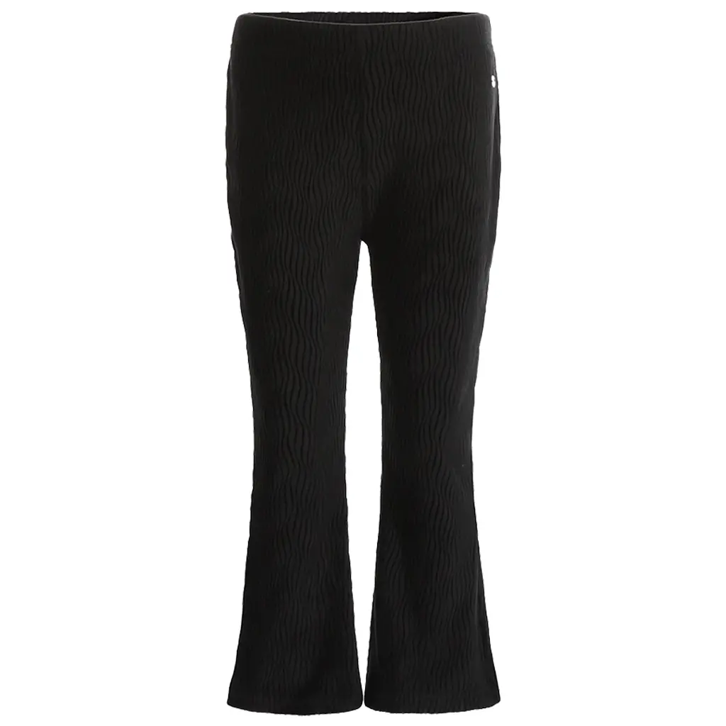 Broek flared (black)