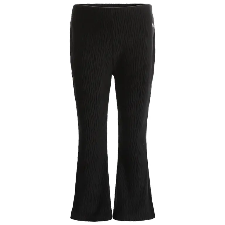 Broek flared (black)