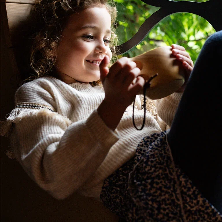 Gebreide trui (off white)