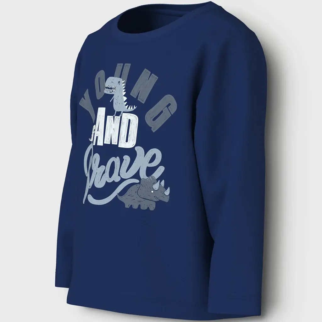 Longsleeve Victor (sodalite blue)