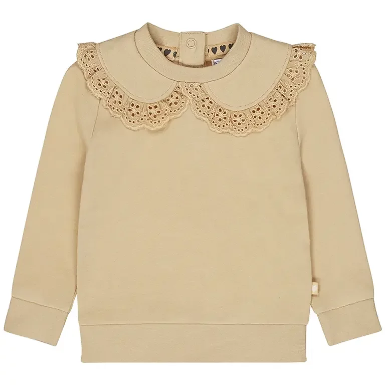 Trui Love (dark sand)