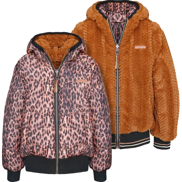 Winterjas Bomby REVERSIBLE (toffee)
