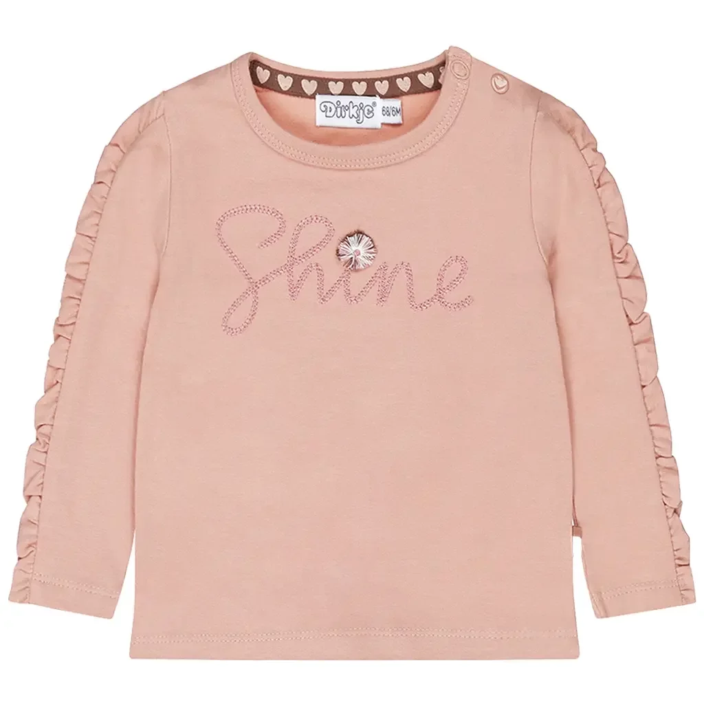 Longsleeve Shine (dusty pink)