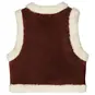 Dirkje Gilet teddy Shine (brown)