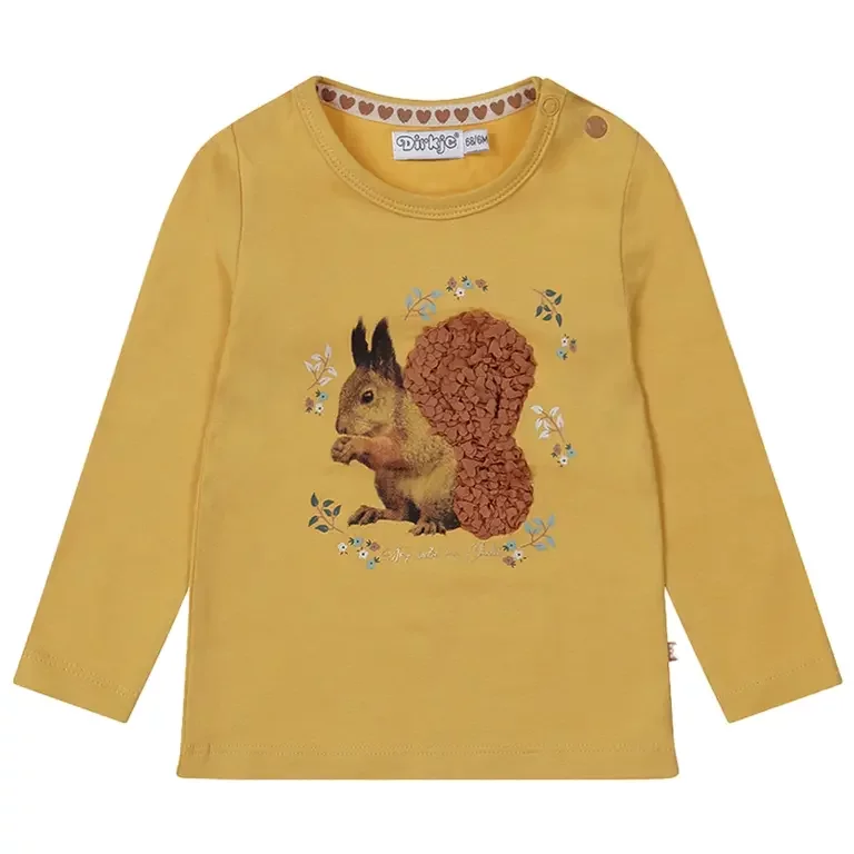 Longsleeve Good vibes (ochre)