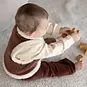 Dirkje Gilet teddy Shine (brown)