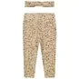 Dirkje Joggingbroek met haarbandje Grow (dark sand)