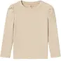 Name It Longsleeve glitter Siclo (gilded beige)