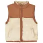 Dirkje Bodywarmer Hi teddy (sand)