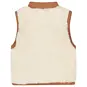 Dirkje Bodywarmer Hi teddy (sand)