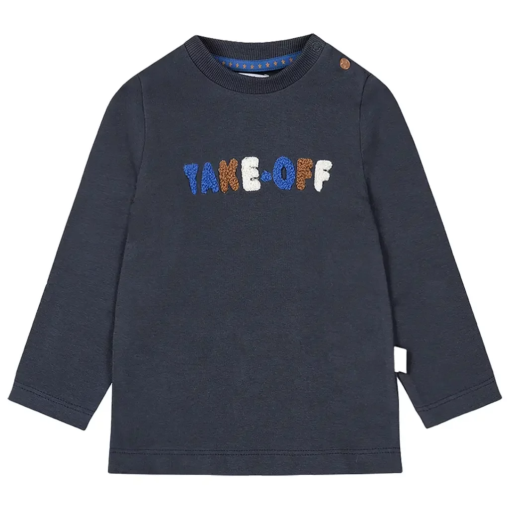 Longsleeve Lets get going (navy)