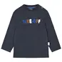 Dirkje Longsleeve Lets get going (navy)