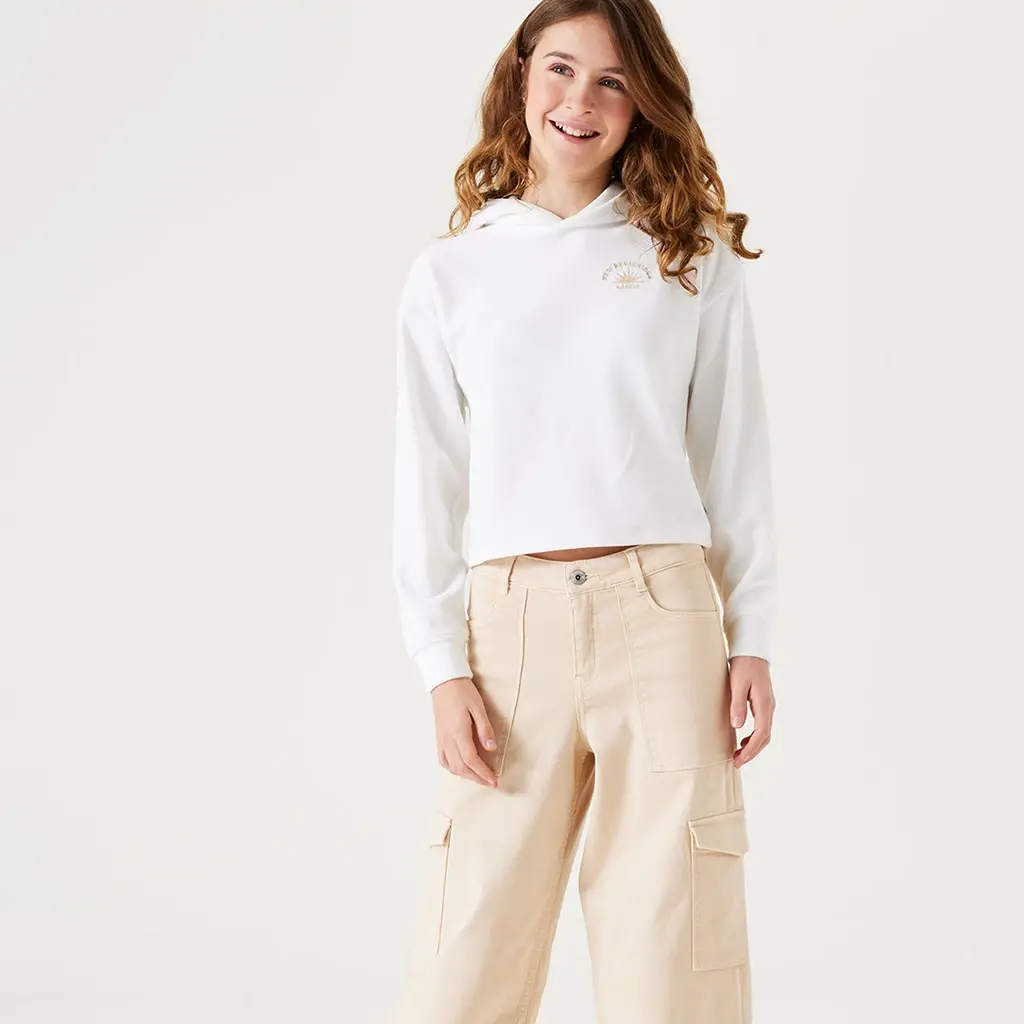 Broek wide fit (ivory cream)