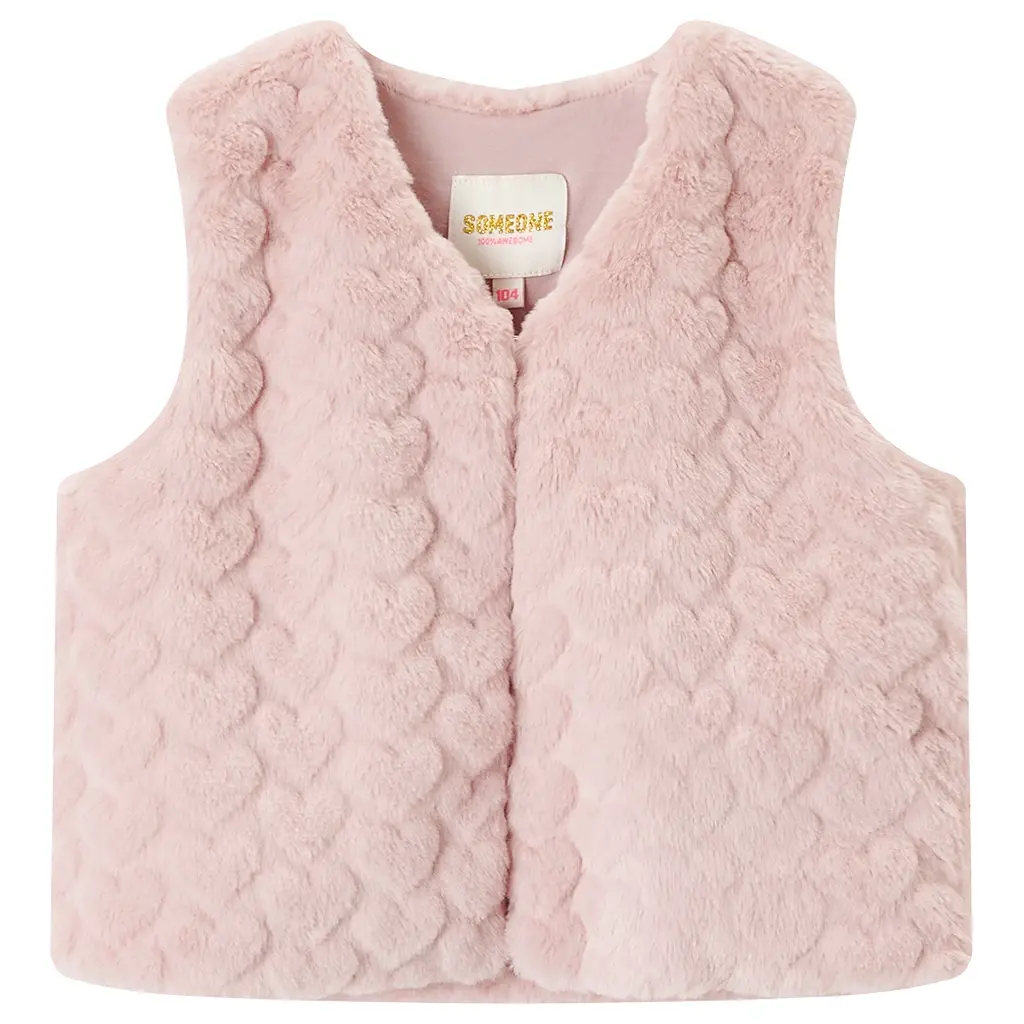 Gilet Bonjour (old pink)