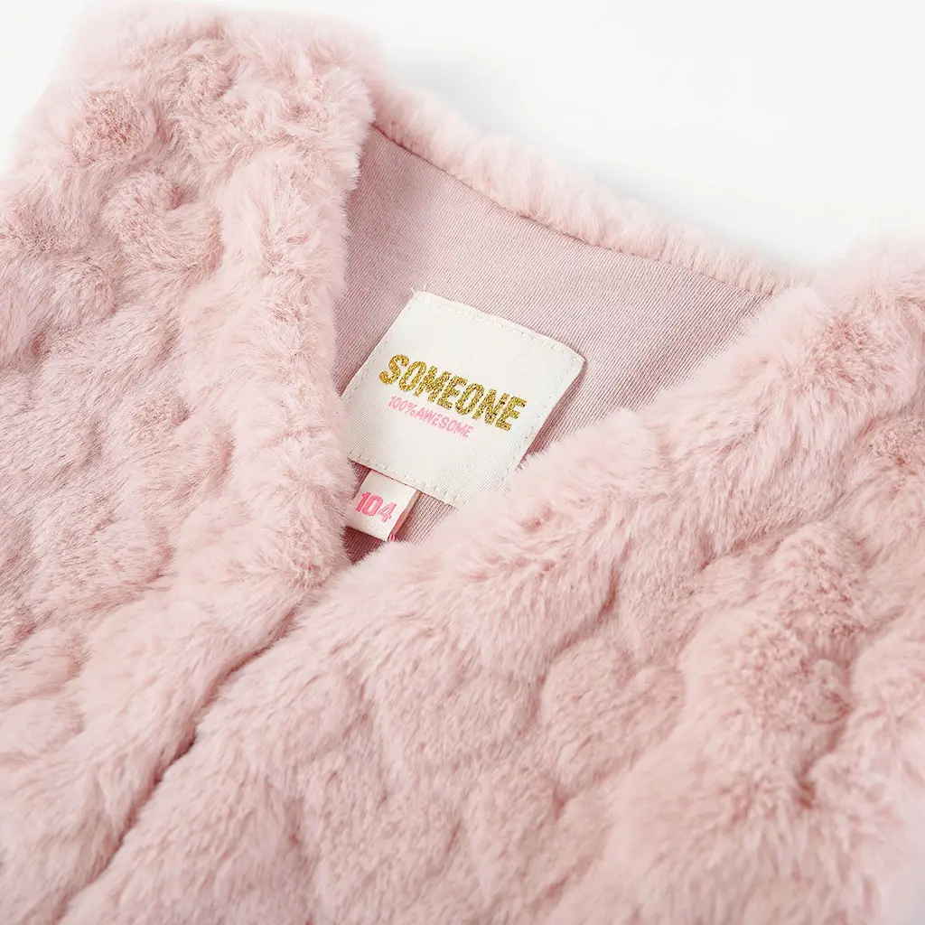 Gilet Bonjour (old pink)